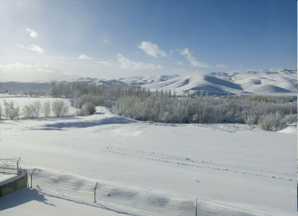عکس برفی لرستان