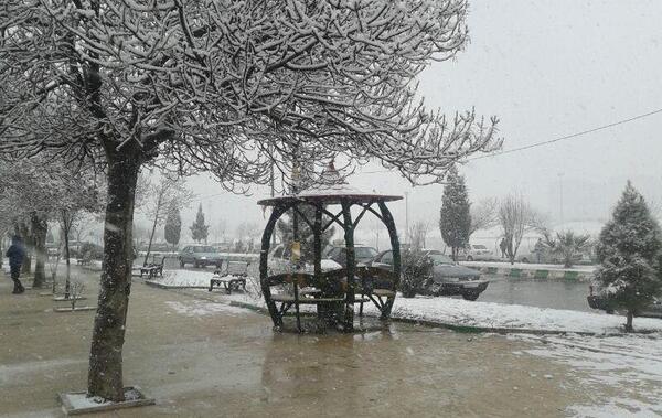 عکس برفی لرستان