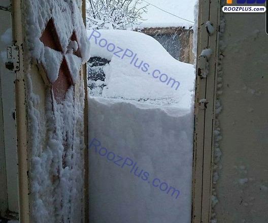 عکس برفی لرستان