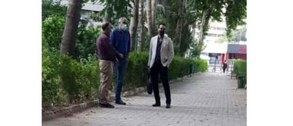 عکس داماد و خواهر بابک خرمدین