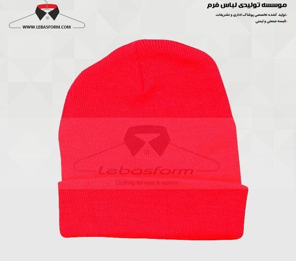 عکس کلاه زمستانی تبلیغاتی