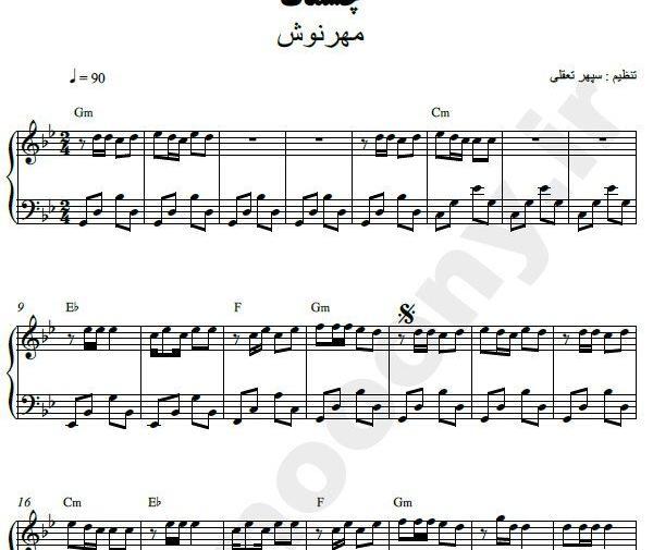 عکس نوشته تو که چشمات خیلی قشنگه