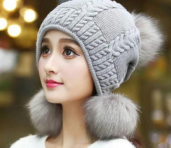 عکس کلاه پشمی دخترانه