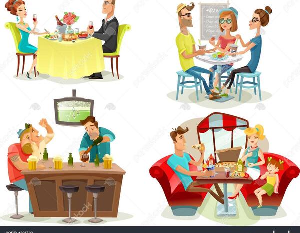 عکس رستوران کارتونی