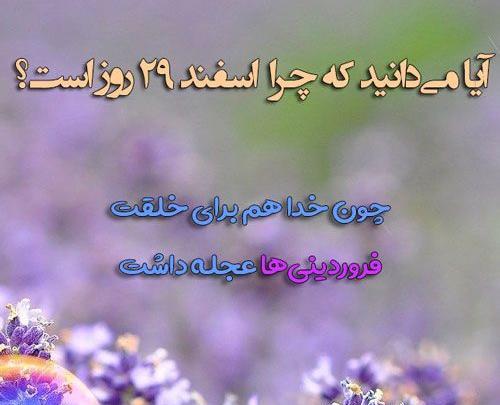 عکس و متن فروردین ماهی