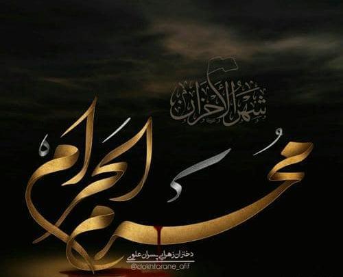 عکس نوشته خاص محرم