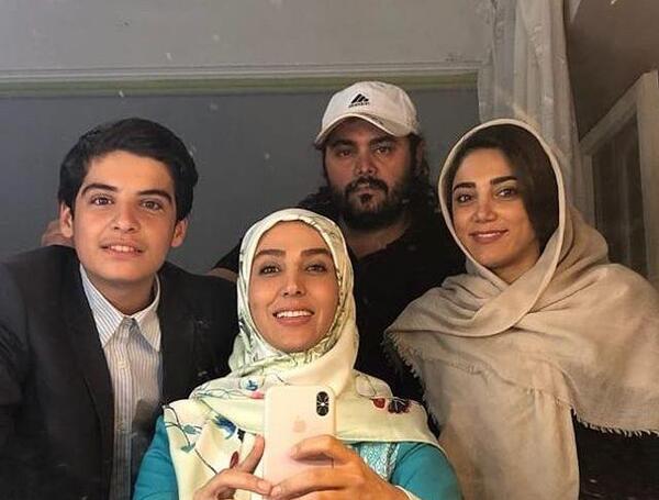 عکس بازیگر عسل مردی در بچه مهندس