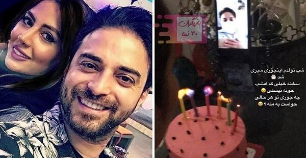 عکس همسر جدید بابک جهانبخش