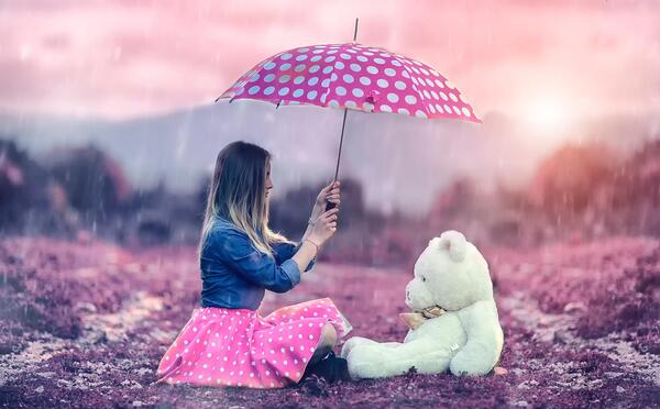 عکس عروسکی طبیعت