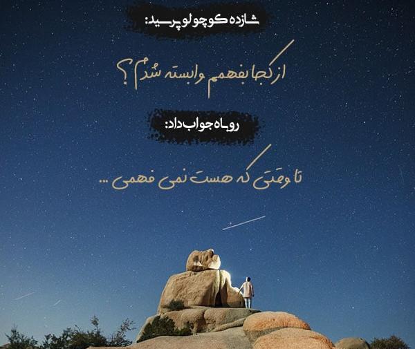 عکس نوشته های زیبا از کتاب شازده کوچولو