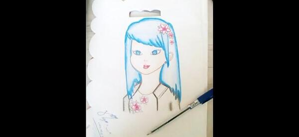 عکس نقاشی دخترانه زشت