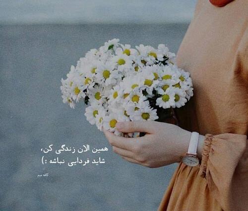 عکس نوشته زندگی کوتاهه
