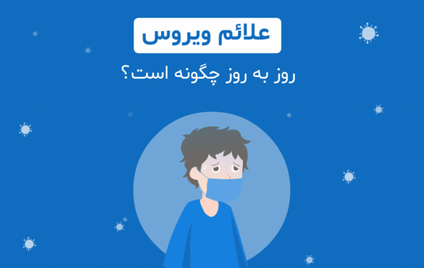 عکس نوشته منم کرونا گرفتم
