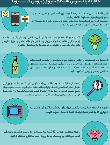 عکس نوشته منم کرونا گرفتم