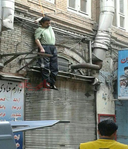 عکس خودکشی کارگر شرکت نفت