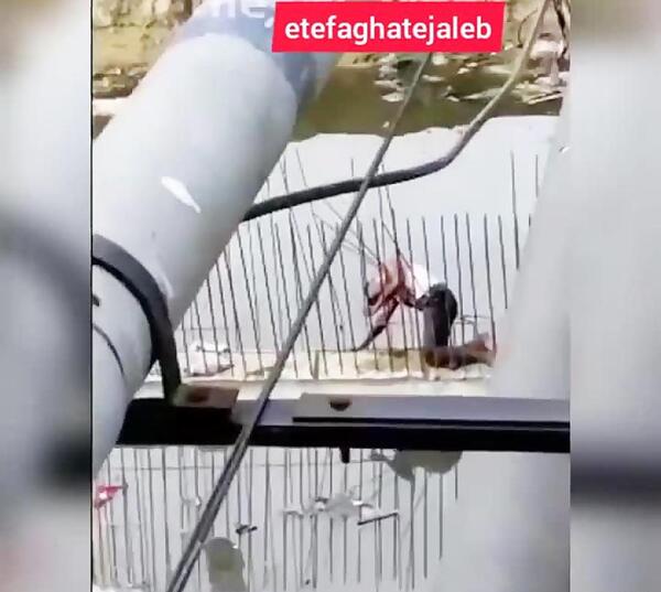 عکس خودکشی کارگر شرکت نفت