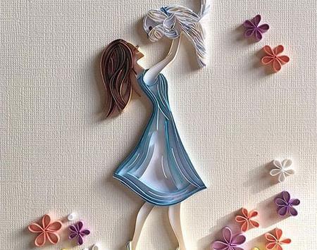 عکس های کاردستی برای روز مادر