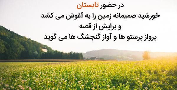 عکس نوشته آخرین روزهای تابستان