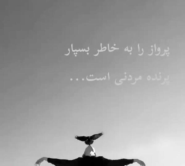 عکس نوشته پرواز را به خاطر بسپار