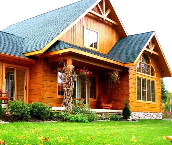 عکس ویلاهای چوبی
