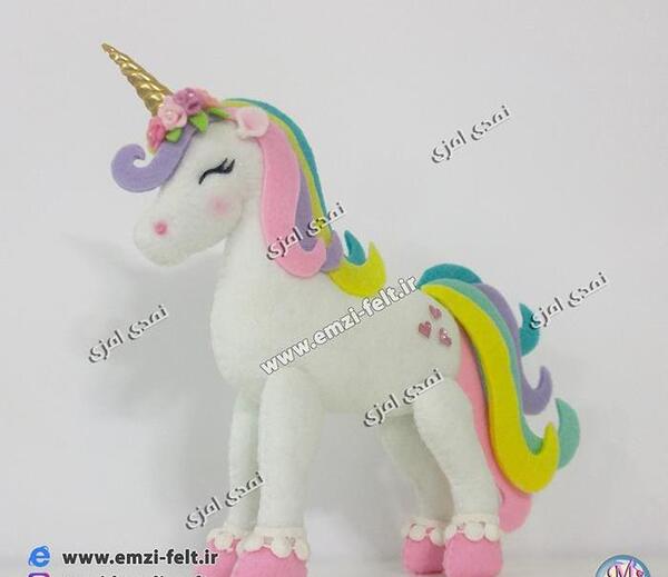 عکس عروسک یونیکورن