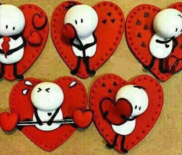عکس ایده کادوی ولنتاین با نمد