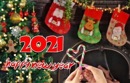 عکس نوشته تبریک سال نو میلادی به انگلیسی
