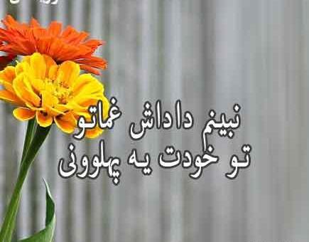 عکس نوشته میخوام دنیا نباشه اگه داداشم نباشه