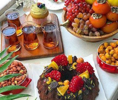 عکس ایده تنقلات یلدا