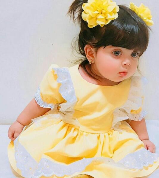عکس نی نی دختر چشم رنگی خوشگل