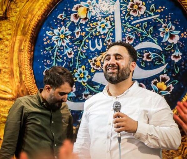 عکس نوشته اللهم العن اول ظالم ظلم حق محمد