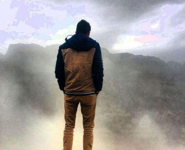 عکس برف روی کوه