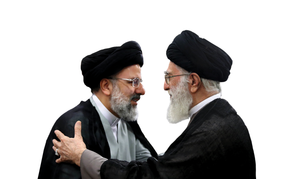 عکس رهبر و رئیسی