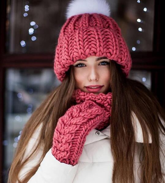 عکس آموزش کلاه زمستانی