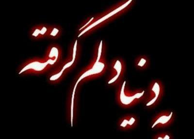 عکس نوشته دلم گرفته از همه ادما