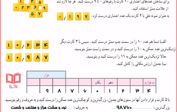 عکس صفحه های کتاب علوم ششم