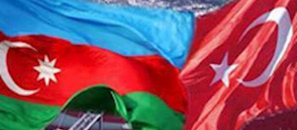 عکس پرچم ترکیه و آذربایجان