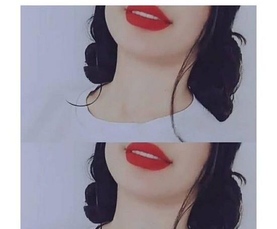 عکس فیک نصف صورت