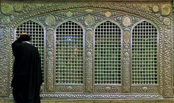 عکس نوشته زیارتنامه امام رضا