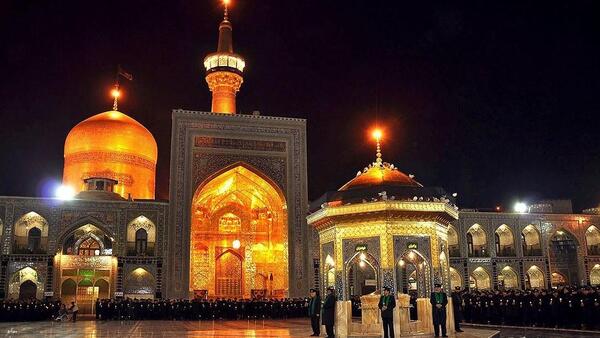 عکس نوشته زیارتنامه امام رضا