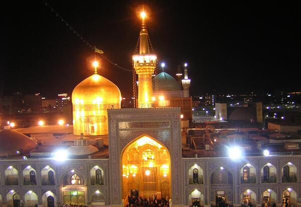 عکس نوشته زیارتنامه امام رضا