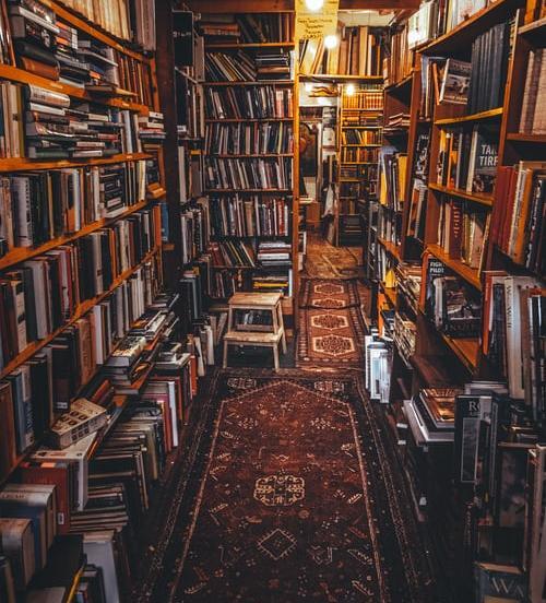 عکس نوشته رفتم کتابفروشی