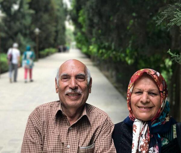 عکس پدر و مادر ممد قلی