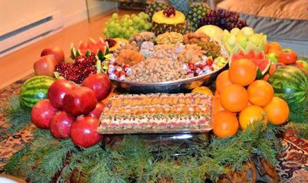 عکس ایده چیدمان یلدا
