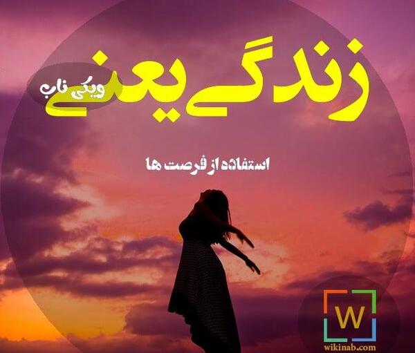عکس نوشته فرصت های زندگی