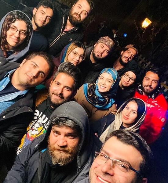 عکس روزبه حصاری با هانا