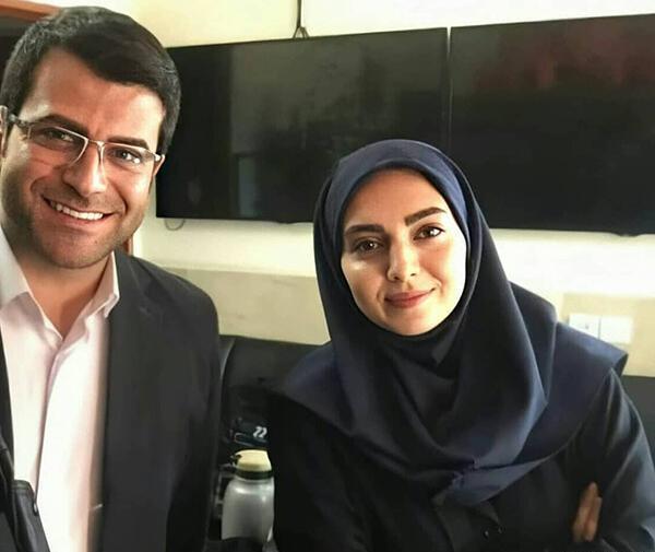 عکس روزبه حصاری با هانا