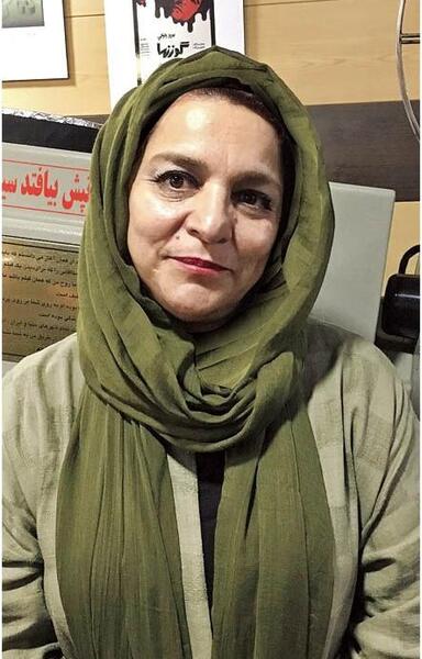 عکس کلاه پشمی تهمینه میلانی