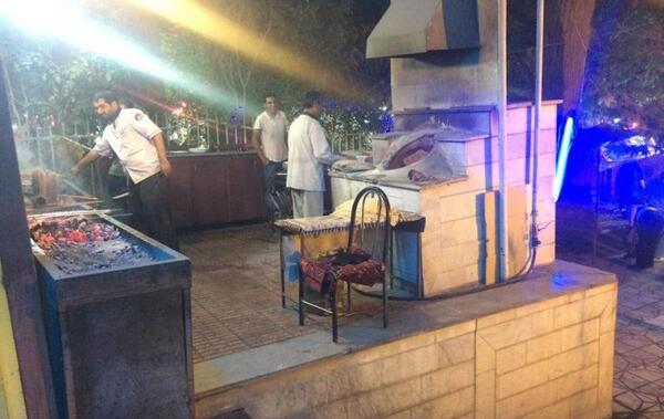 عکس رستوران طاق بستان کرمانشاه