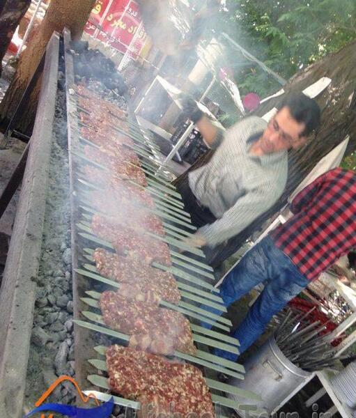عکس رستوران طاق بستان کرمانشاه